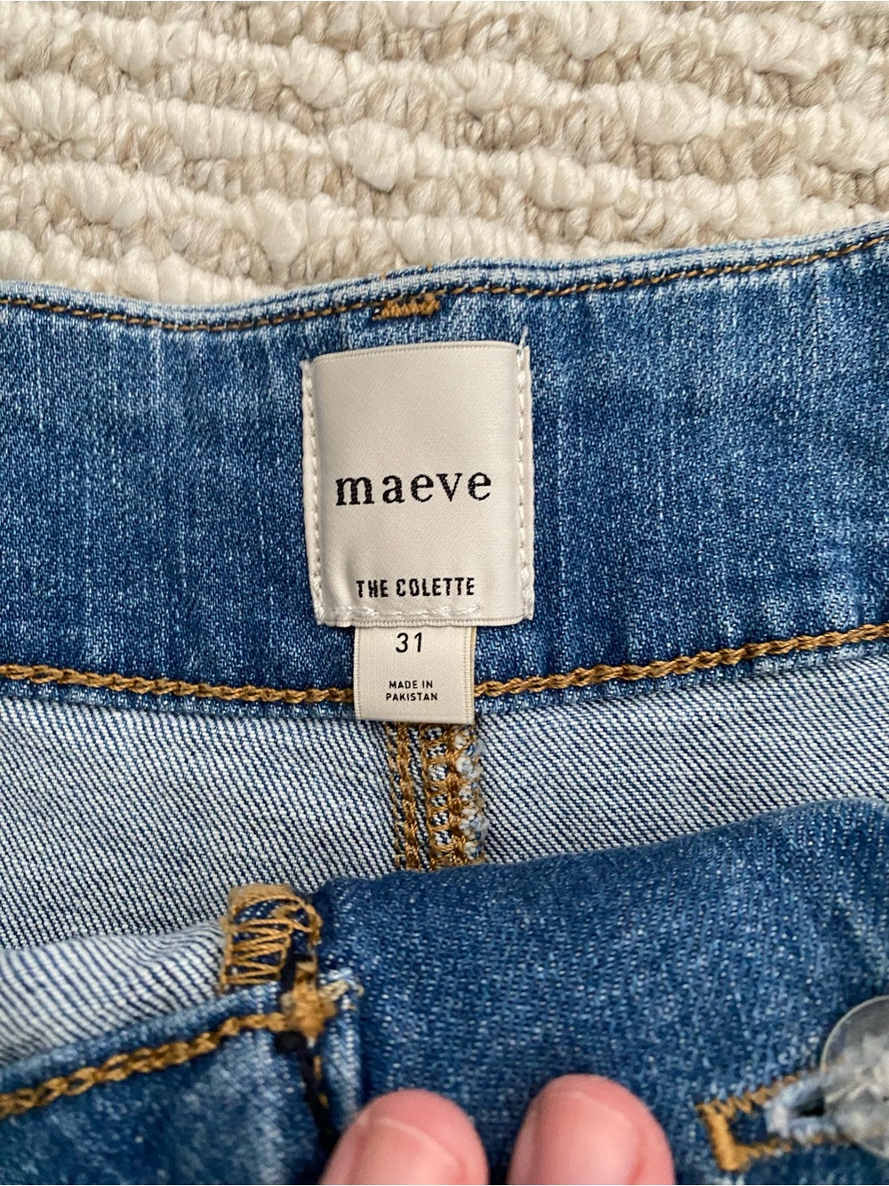Maeve The Colette High-Rise Wide-Leg Jeans - Picture 5 of 6